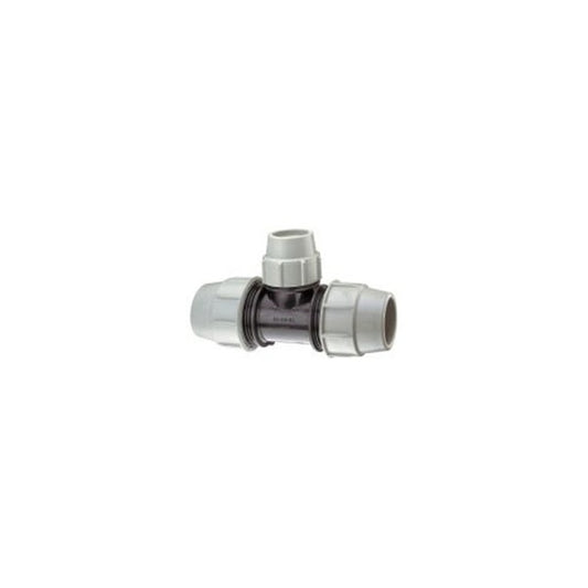 Té à serrage extérieur - 75 mm x 63 mm