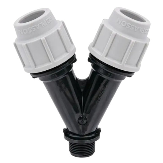 Raccord à compression Y 7550 - Plasson